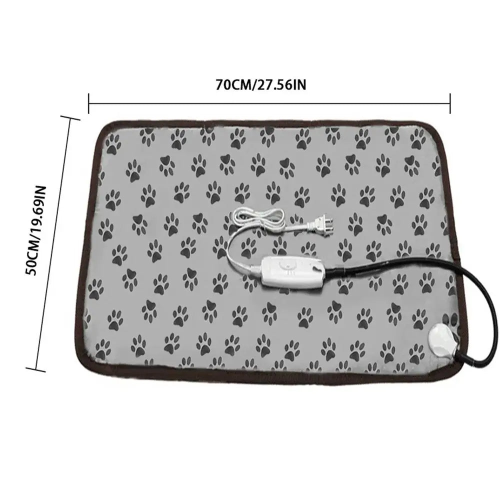 Adjustable Pet Heating Pad Blanket